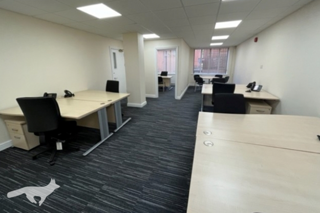 Office: Up to 10 desks