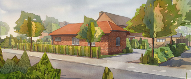 Illustration of proposed Roadside