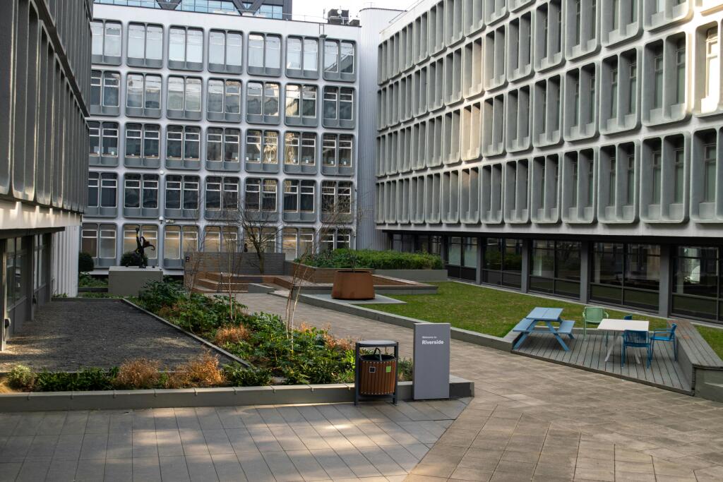 Communal garden area