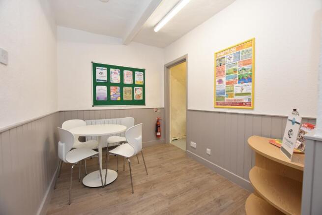 Communal dining area