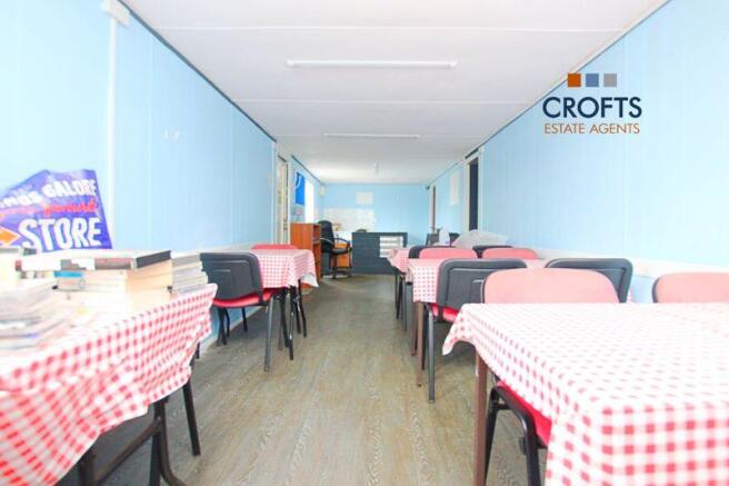 Cafe seating area