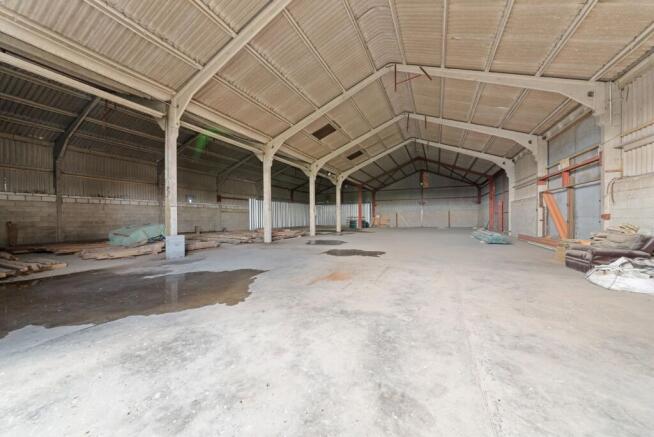 Inside Grain Store
