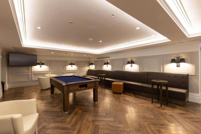 60 Lombard Street - billiards room