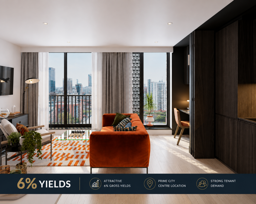 Main image of property: Investment Opportunity / Buy-to-let – Prime Three Bedroom Manchester Apartment