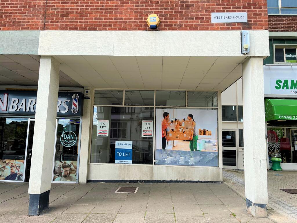 Main image of property: Shop 4, West Bars House, West Bars, Chesterfield, Derbyshire S40 1AQ