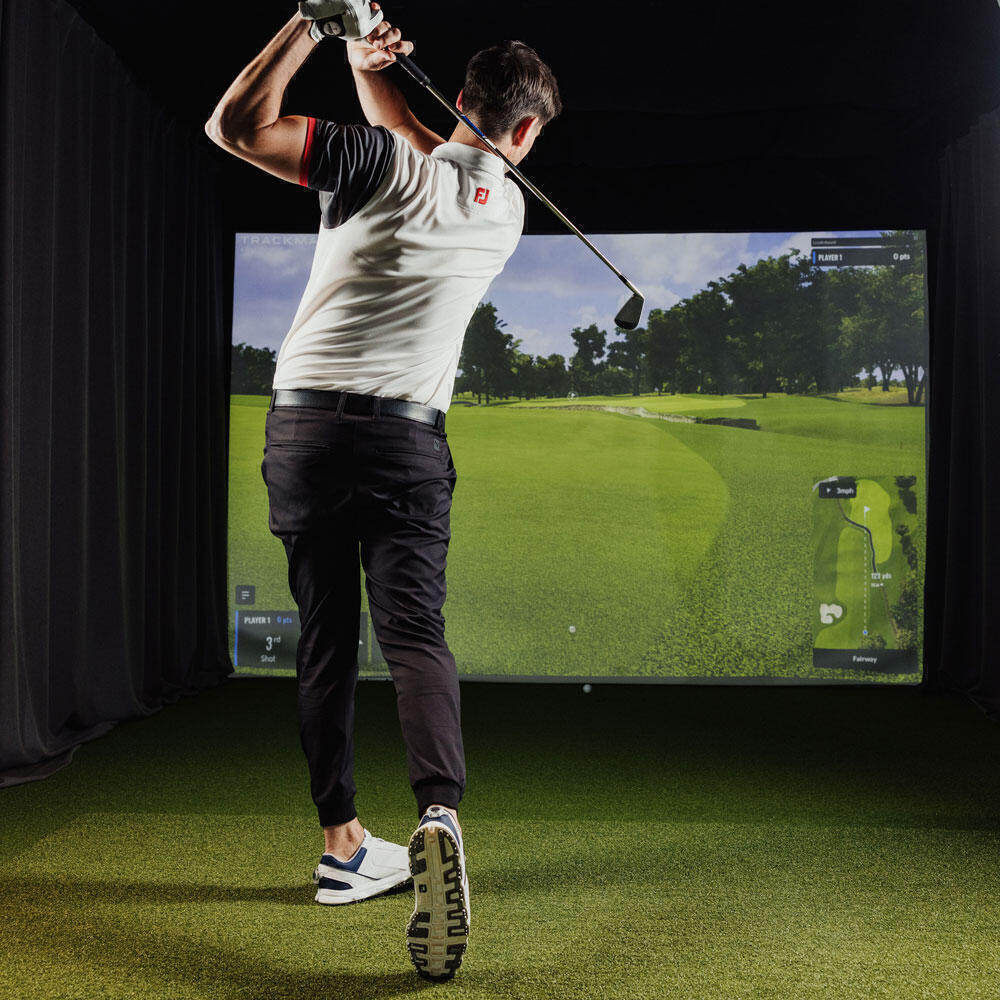Trackman golf simulator