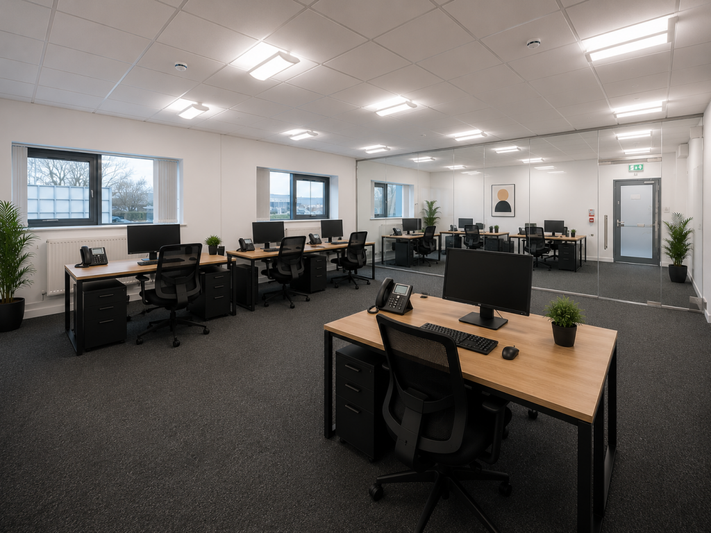 750 sqft office