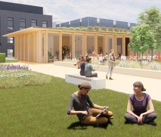 CGI view of The Clubhouse