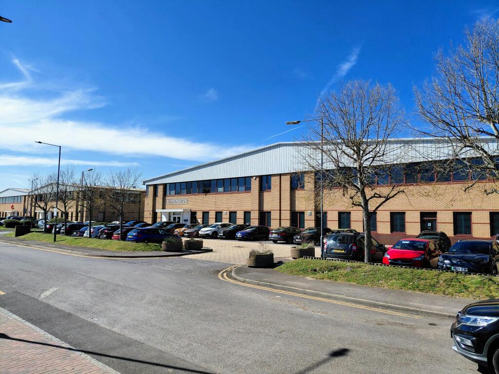Unit 5 Alpha Way, Egham, external front of warehouse, industrial unit.jpg