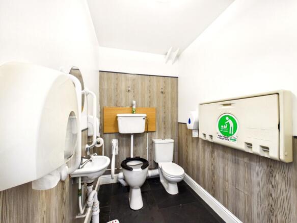 Toilets/baby change