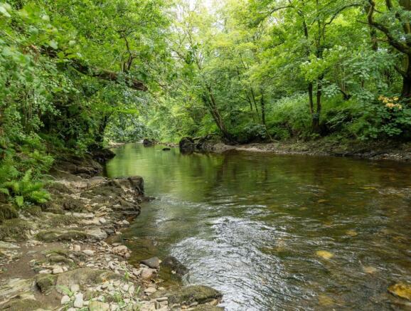 River Cothi with fishing rights