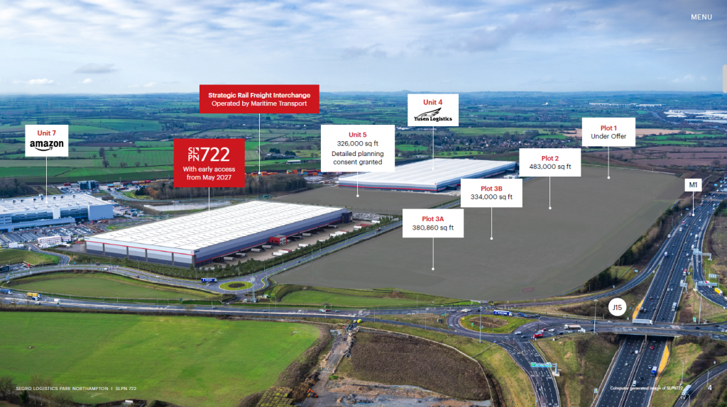 Main image of property: SLPN 722  SEGRO Logistics Park  Northampton Northamptonshire NN4 0XW  Unite