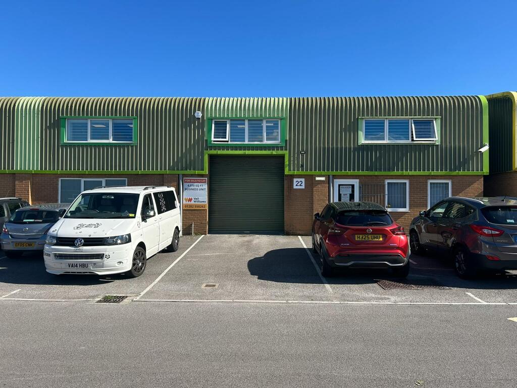Main image of property: Unit 22 Benson Road, Nuffield Industrial Estate, Poole, BH17 0GB