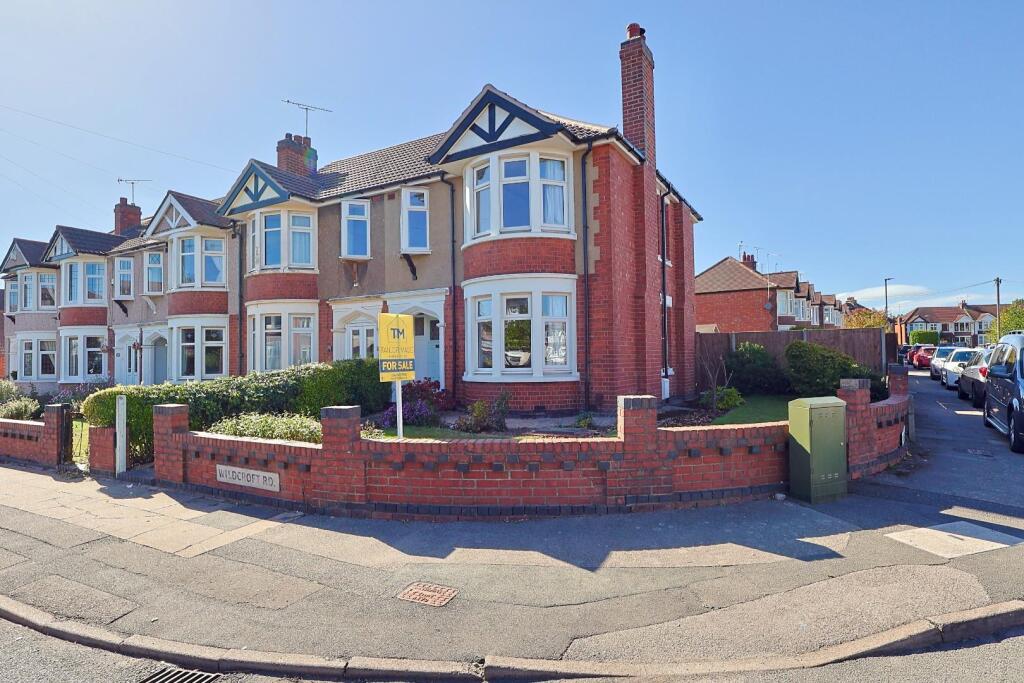 Main image of property: Wildcroft Road, Coventry - Generous Corner Plot with No Chain