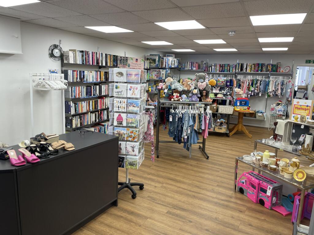 Rear retail space