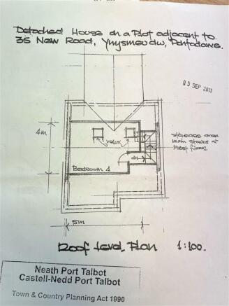 Proposed attic/4th bedroom