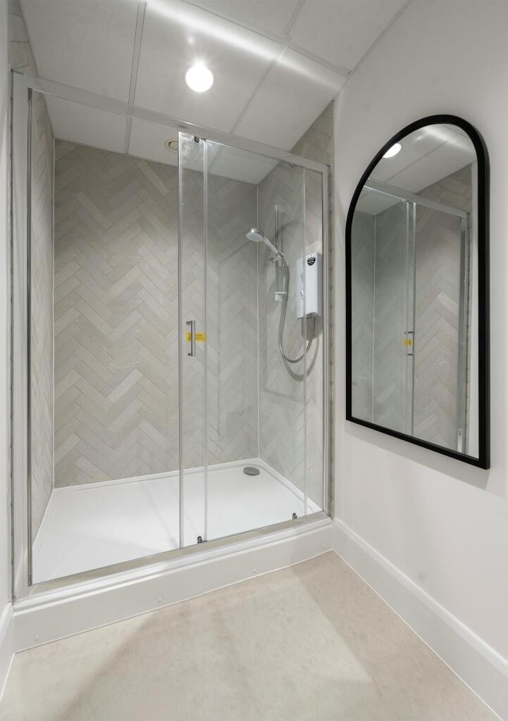New shower