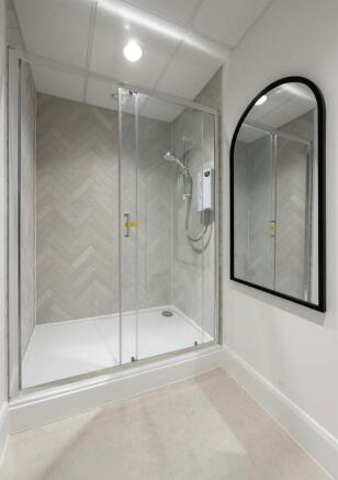 New shower