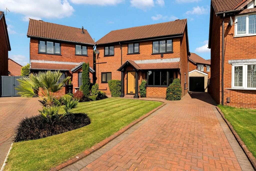 Main image of property: Wayfaring, Westhoughton, BL5 | 4-Bed Detached Home With Open-Plan Living, Landscaped Garden & Garage