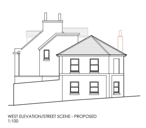 Elevation From The West