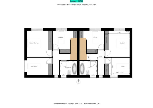 Plot 1 & 2 Floor plans 2026