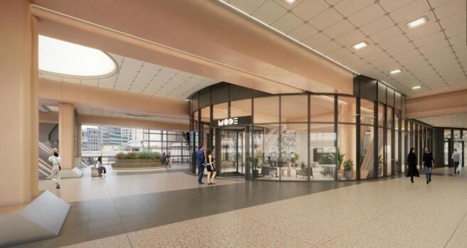 New Highwalk Level Reception (CGI)