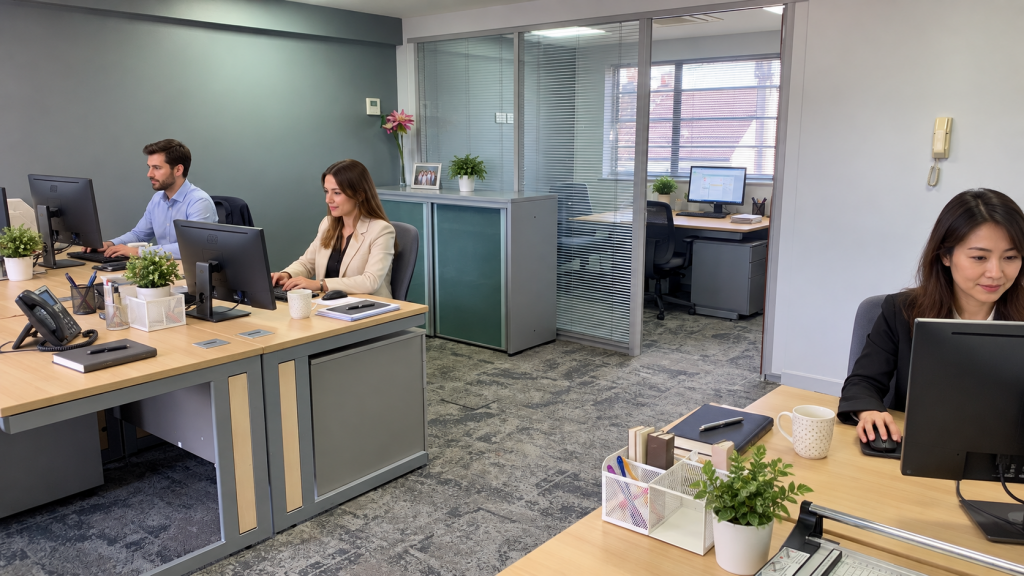 9 Person Office with Management Suite