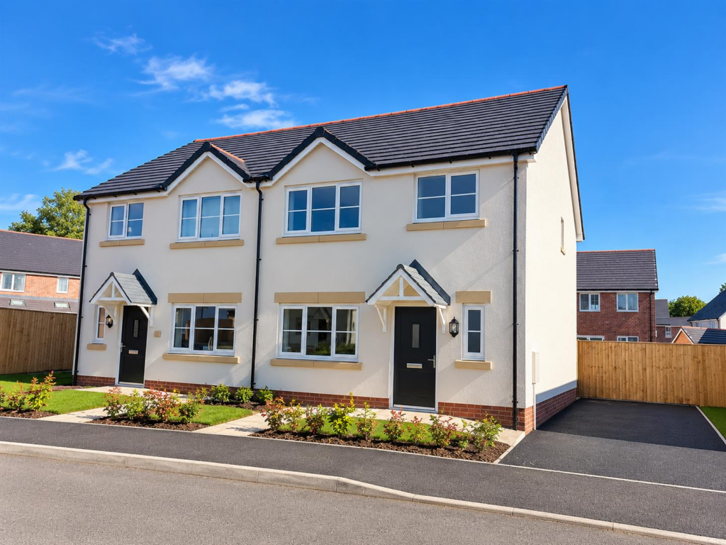 Main image of property: Plot 148 -  3 bed semi-detached with a garage- The Deganwy, Phase 2 , Manor Gardens, Rhostyllen, Wrexham, LL14 4DN