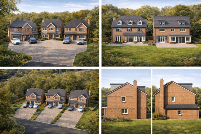 Example property collage - Example Ai Image aerial