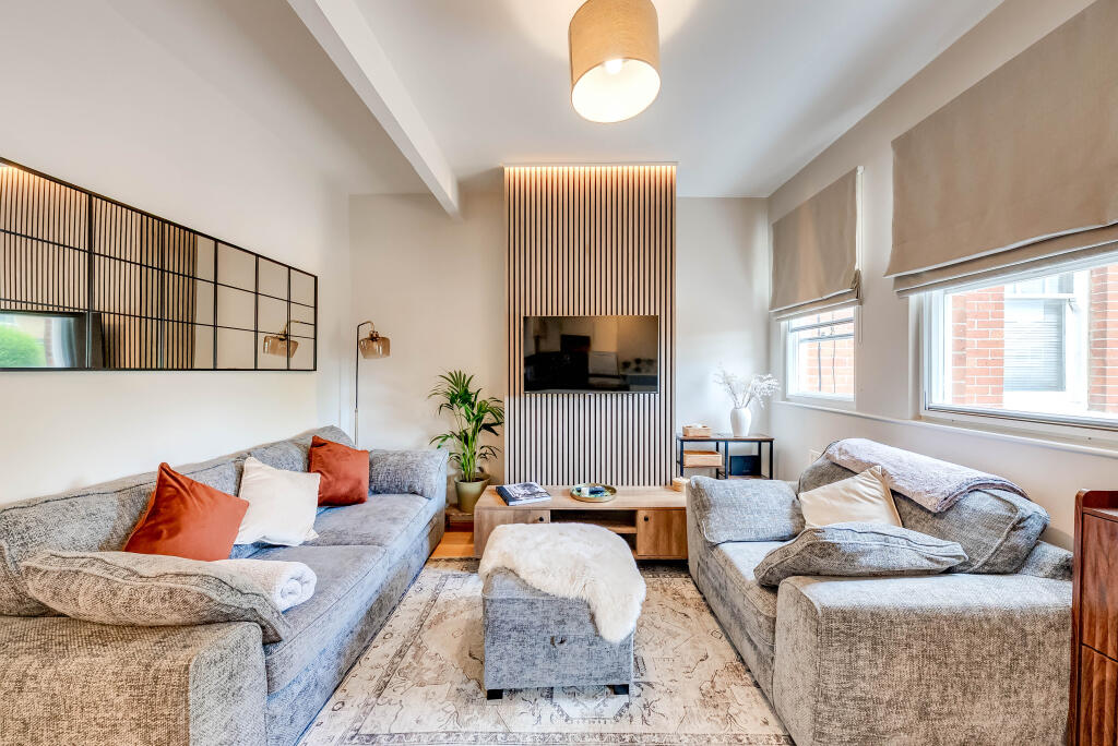 Main image of property: Dempster House, Surrey - Stunning 1 Bedroom with free private parking and communal garden