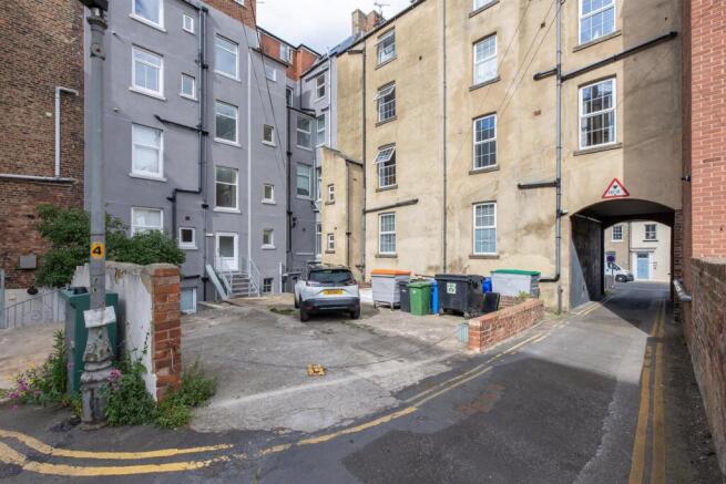 Rear Yard and  Parking