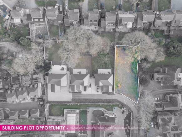 Aerial plan of The Grove