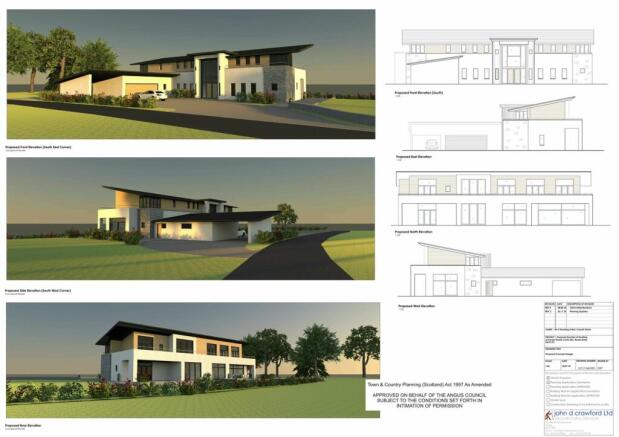 Proposed House approved by planning