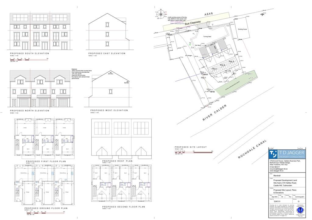 Main image of property: Land Adjacent To, 374 Halifax Road, Todmorden, West Yorkshire, OL14 5ST