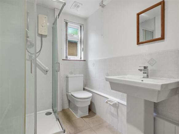 Ground floor shower room