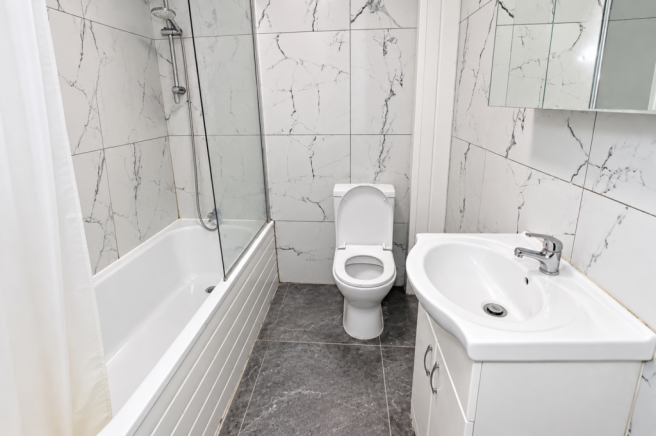bathroom down