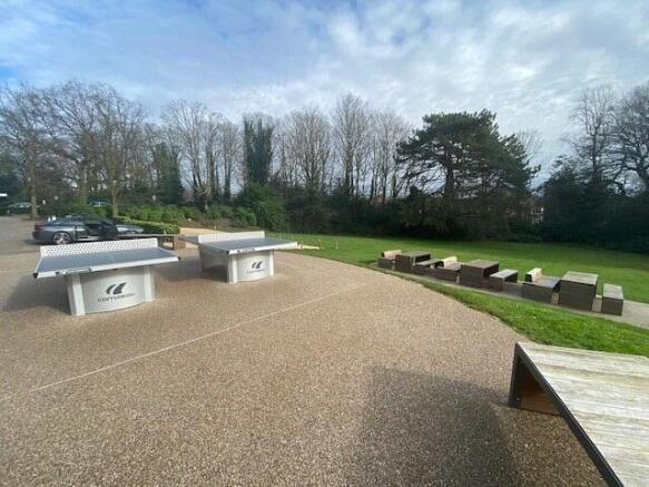 Egerton House - Outdoor Ping Pong Tables