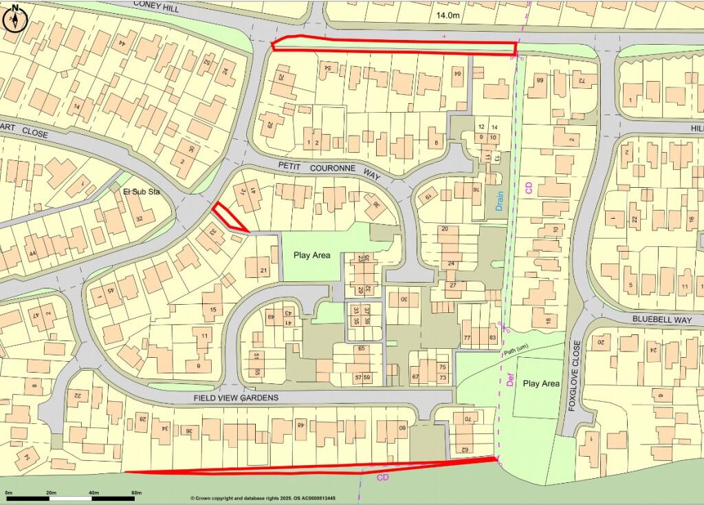 Main image of property: Plot of land adjacent to public footpath, and 31 Queen Elizabeth Drive, Beccles, Suffolk NR34 9LS