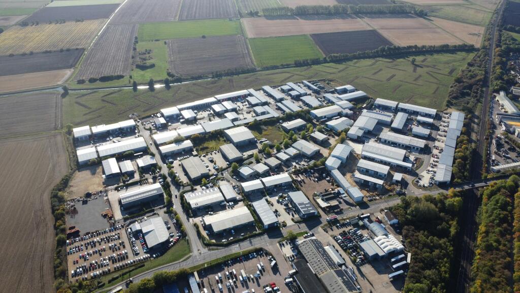 Aerial from north