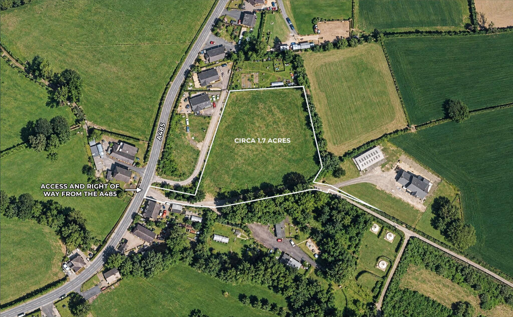 Main image of property: Land Lying To The North Of Ty Gwyn, Llanllwni, Carmarthenshire, SA40 9SQ