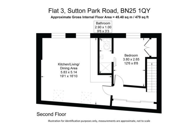 Flat 3, Sutton Park Road, BN25 1QY.jpg