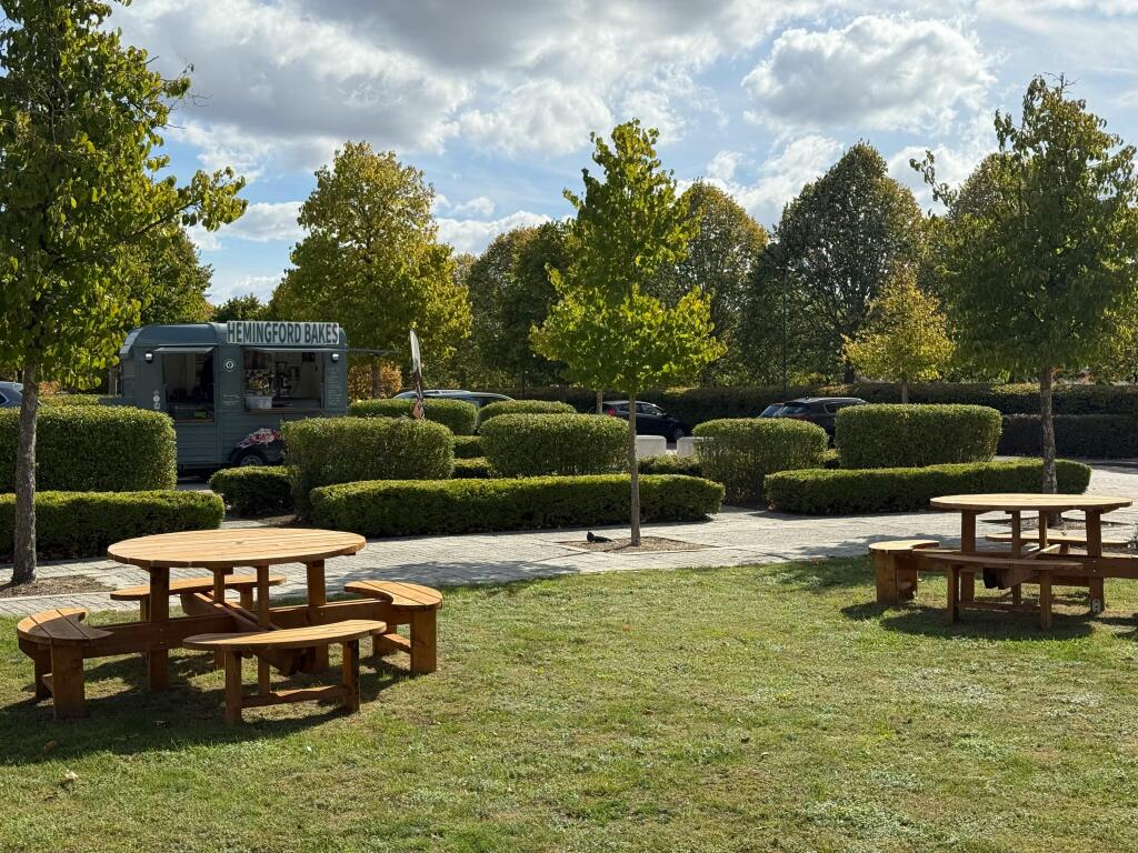 Outdoor seating