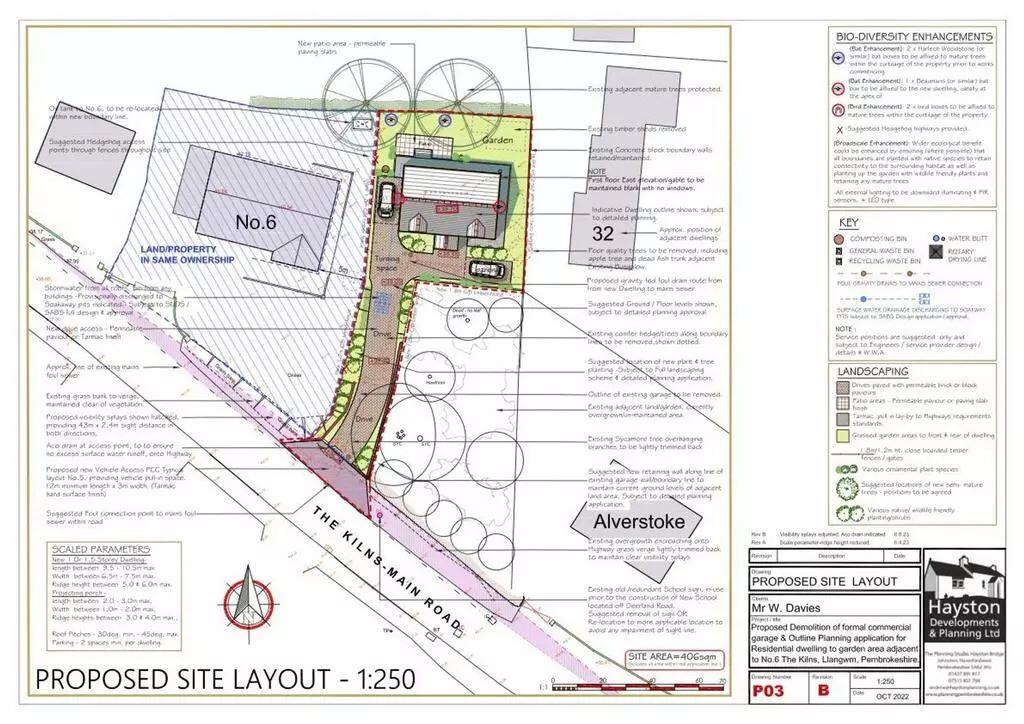 Main image of property: Plot adjacent to, 6 The Kilns, Llangwm, Haverfordwest, SA62 4HG