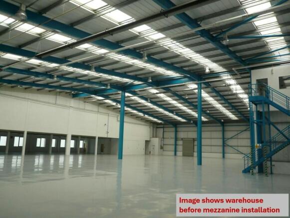 Unit 5, Alpha Way, Egham, internal warehouse historical before mezzanine installation.jpg