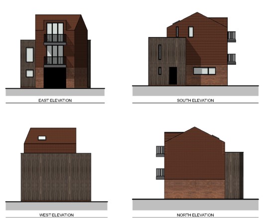 Proposed Unit B Elevation
