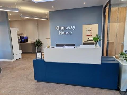 Reception desk