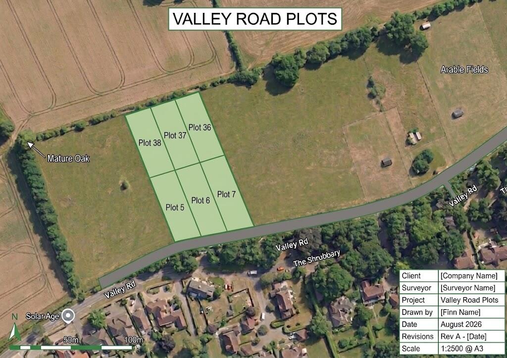 Main image of property: Freehold Land, Opposite The Shrubbery, Valley Road, Barham, Kent, CT4 6NU.