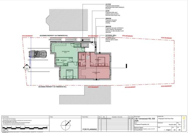 Proposed Third Floor Plan