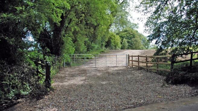 Gated entrance.