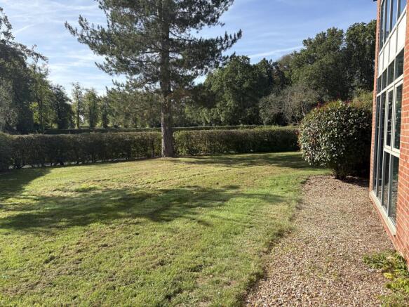 Rear garden